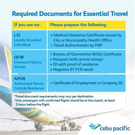 travel requirements to cebu